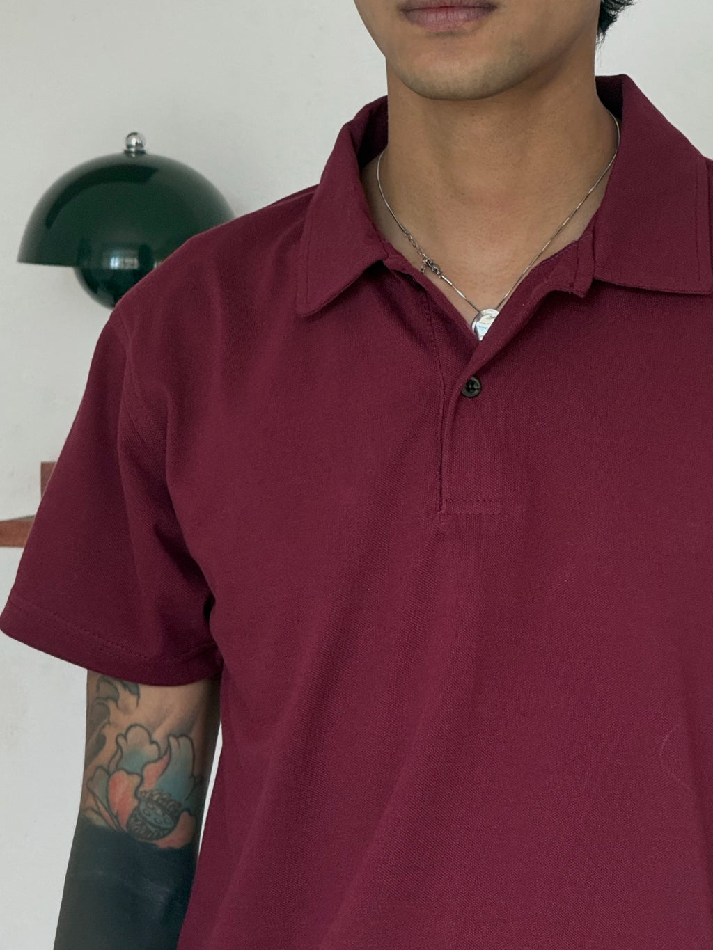 The Polo Tee Red