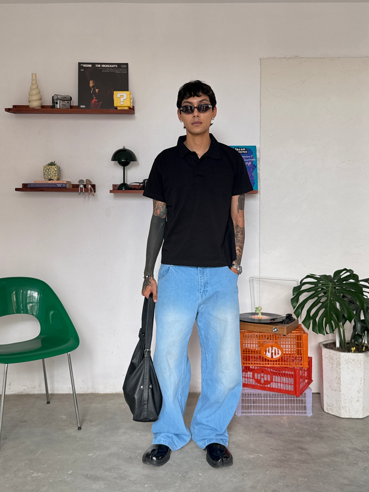 The Polo Tee Black