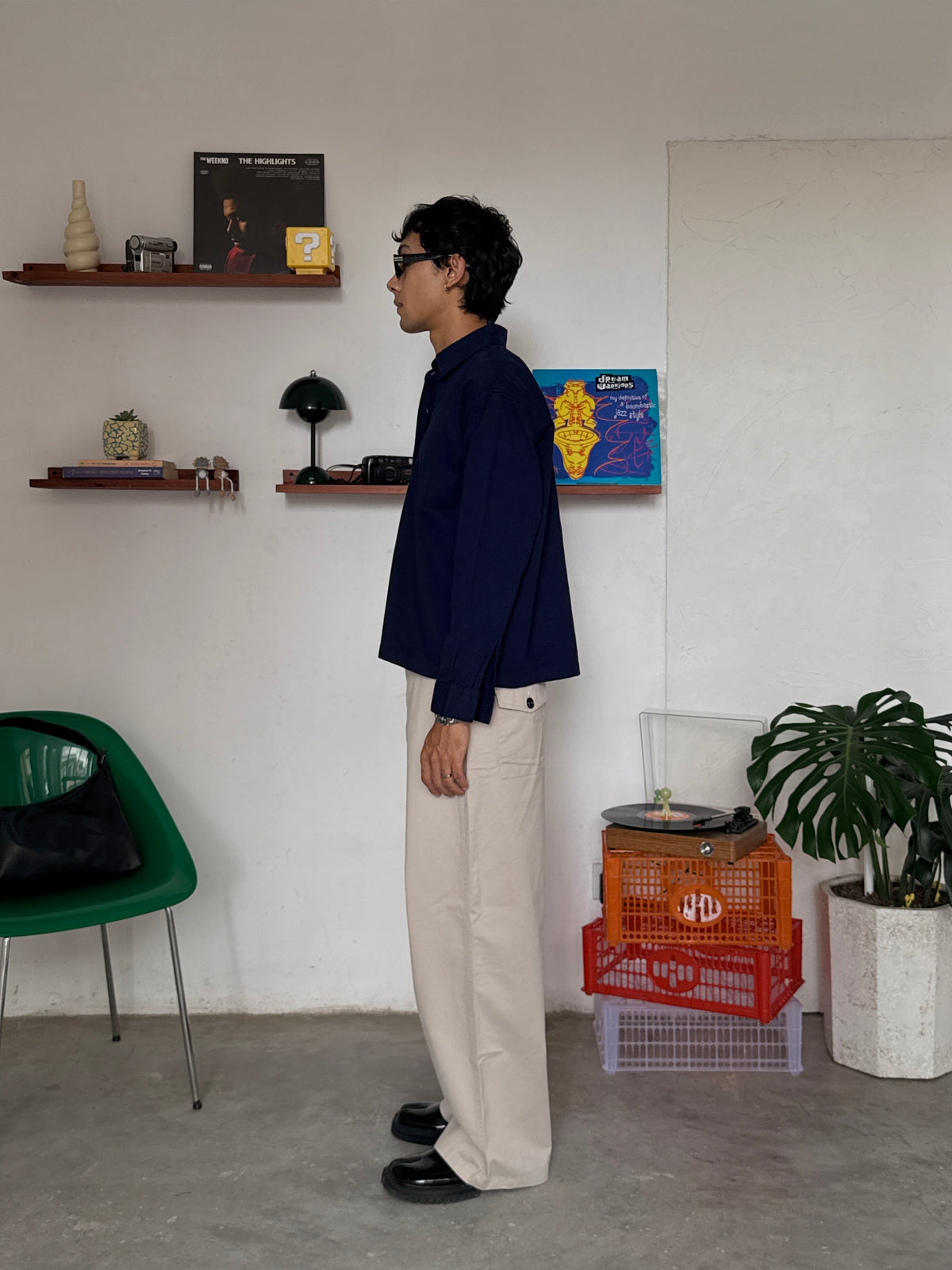 The William Shirt Navy Blue