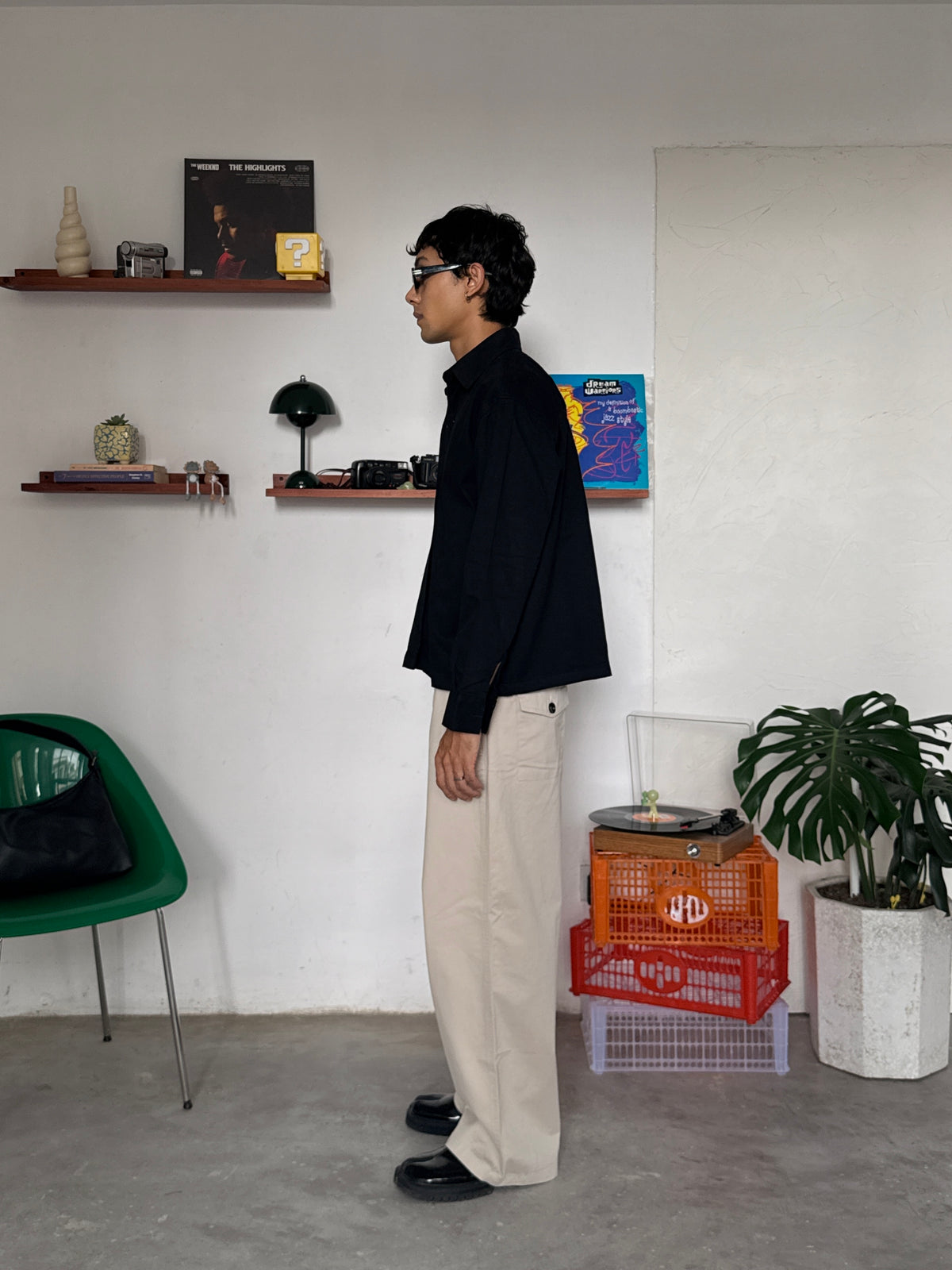 The William Shirt Black