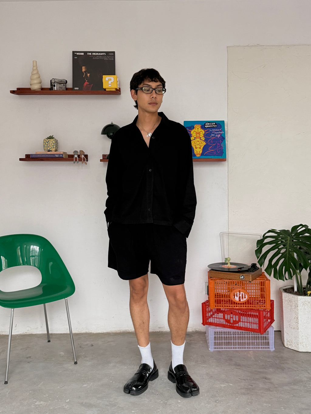 The William Shirt Black