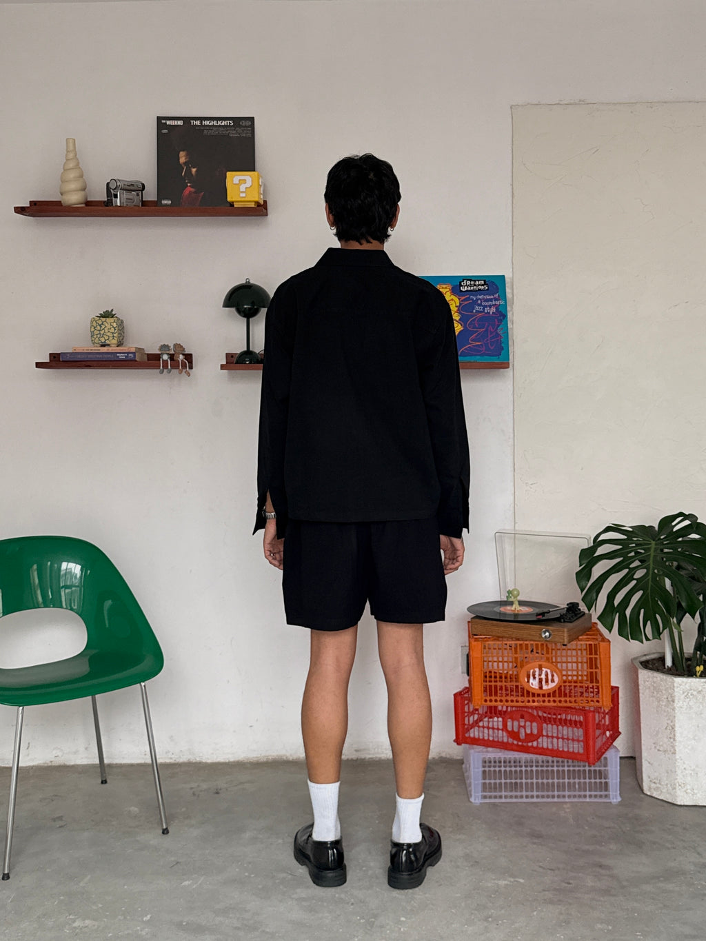 The William Shirt Black