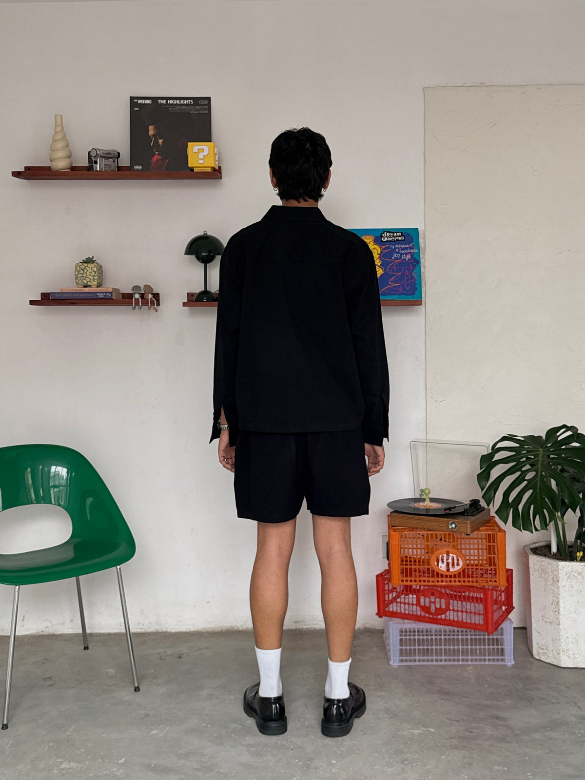 The William Shirt Black