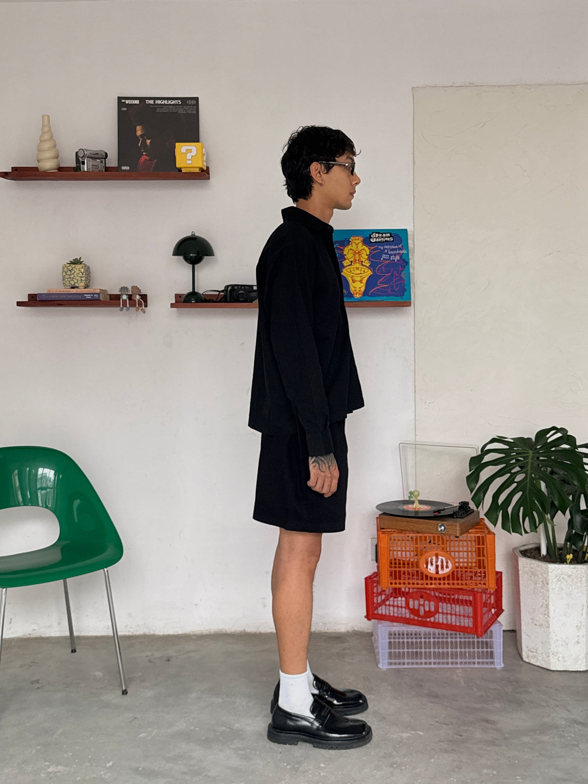 The William Shirt Black