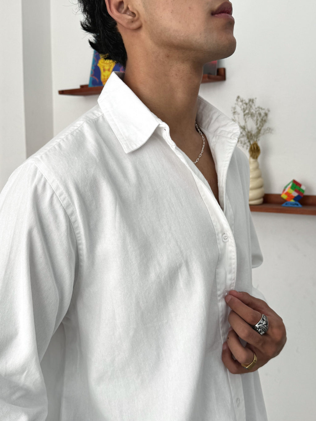 The William Shirt White
