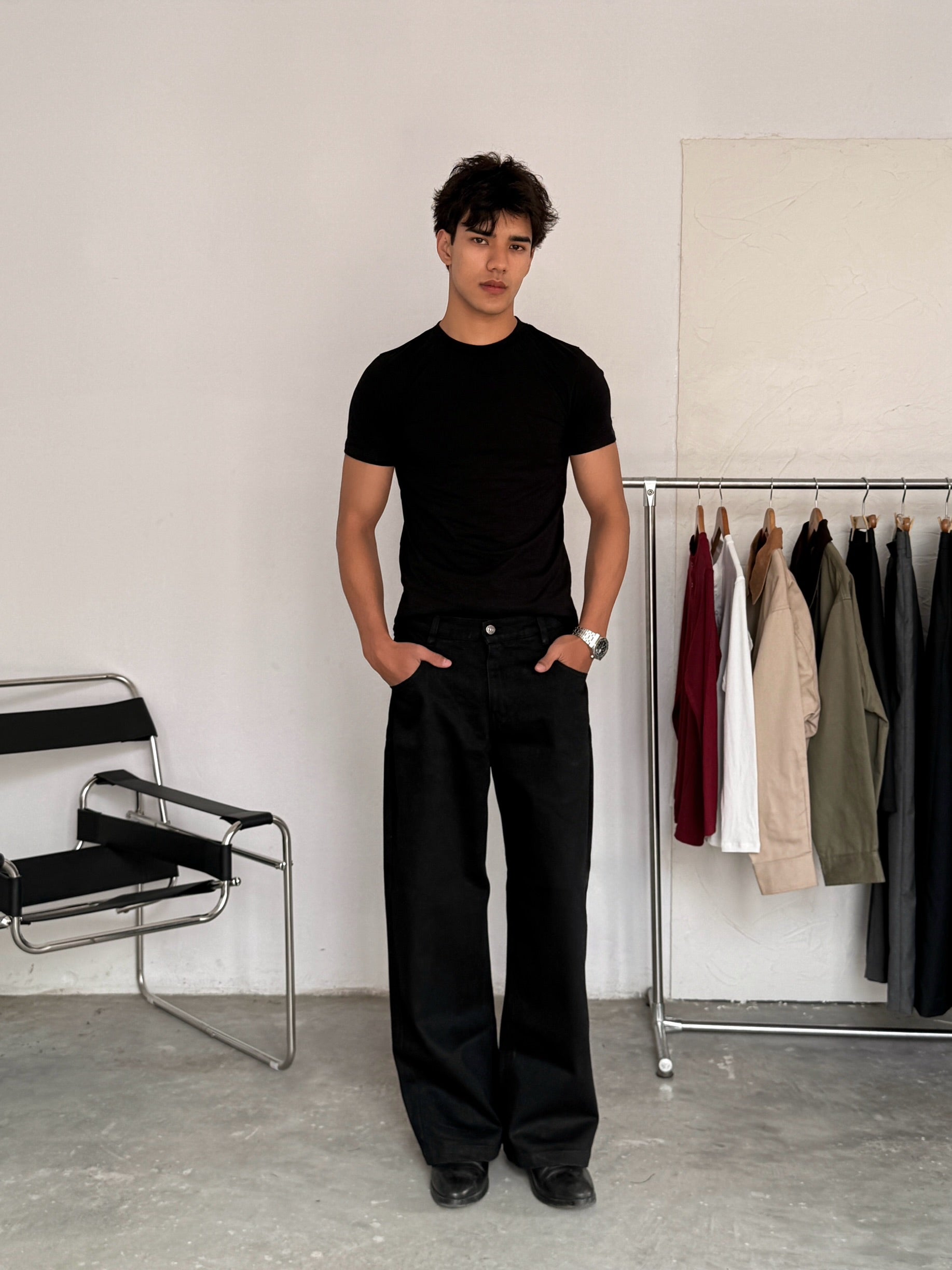 THE WILDE MUSCLE TEE BLACK edition