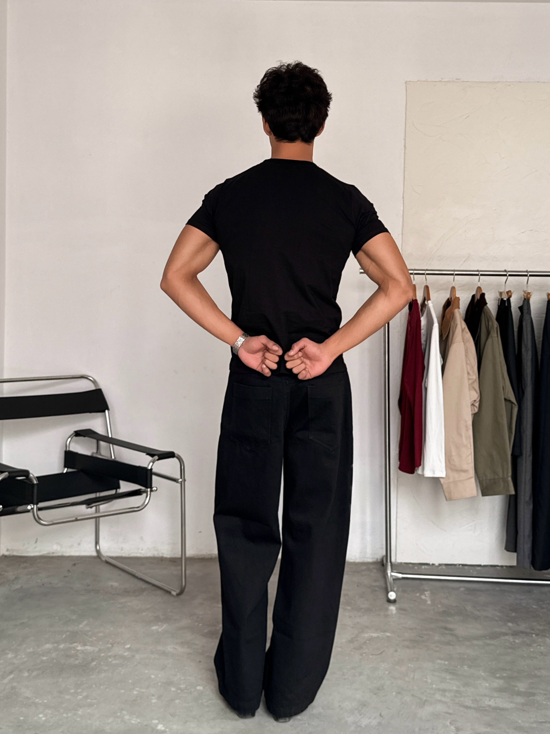 THE WILDE MUSCLE TEE BLACK edition