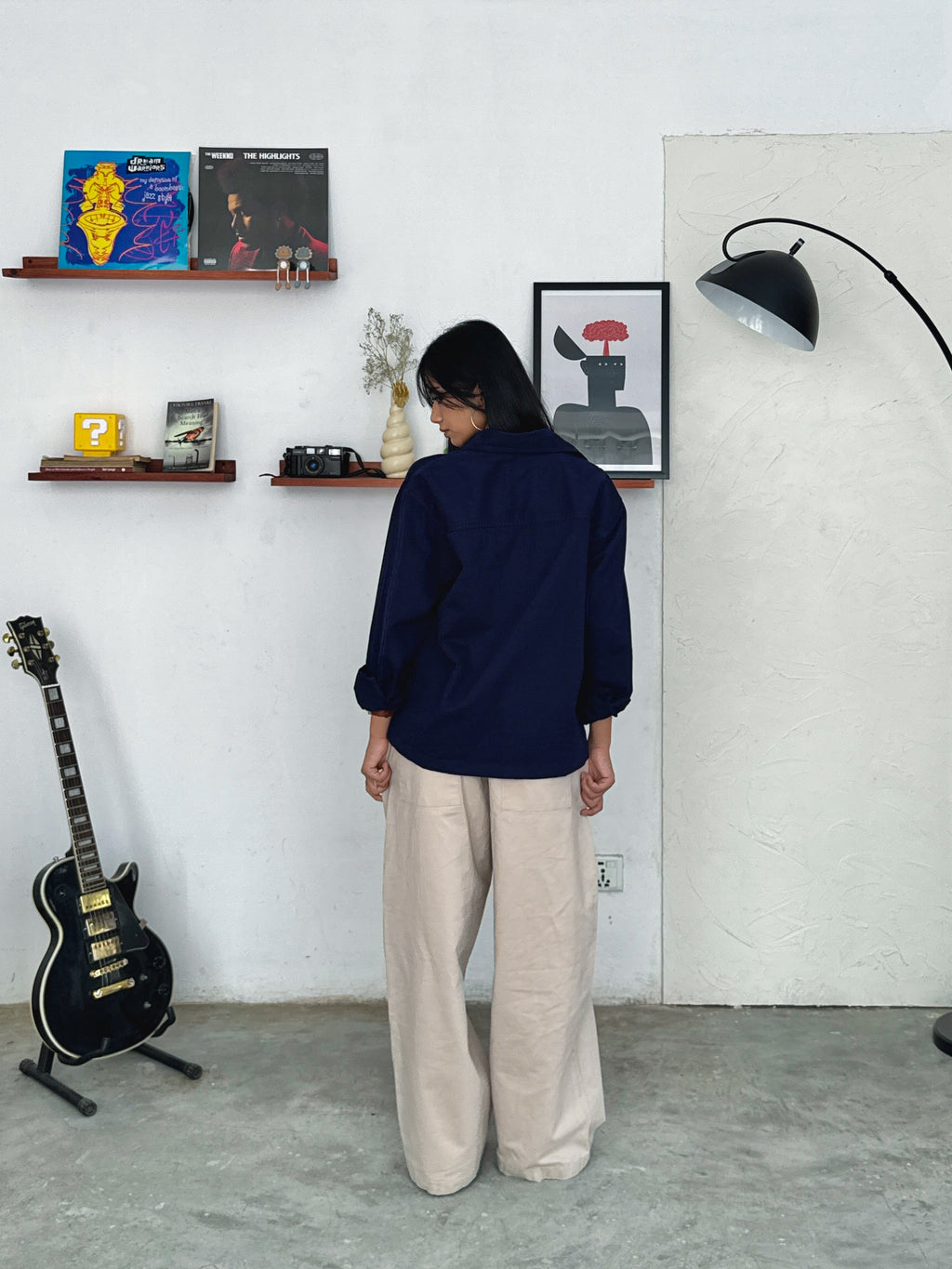 The William Shirt Navy Blue