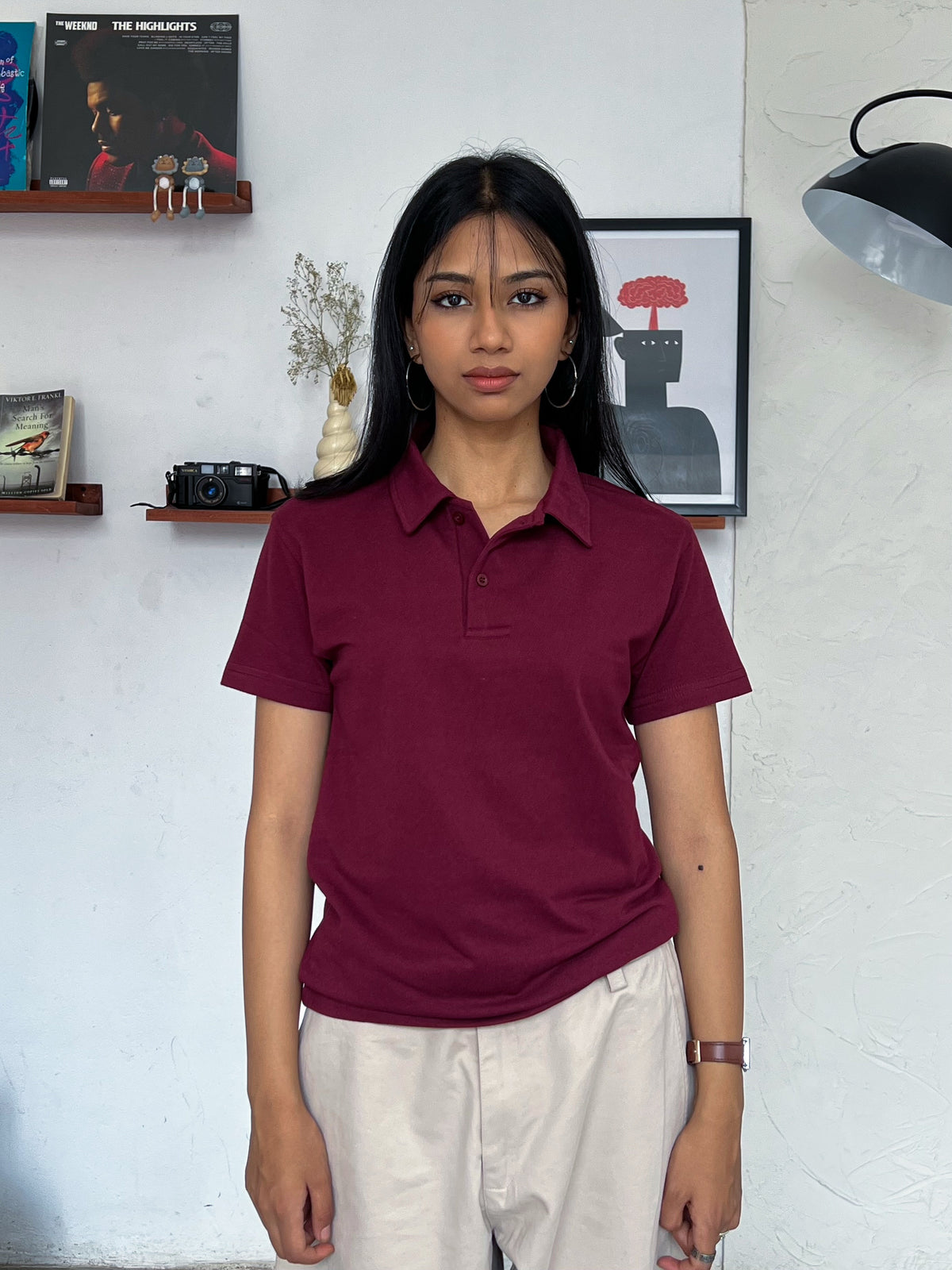 The Polo Tee Red