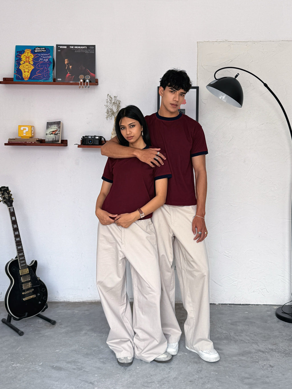 The Barrel Pant Beige