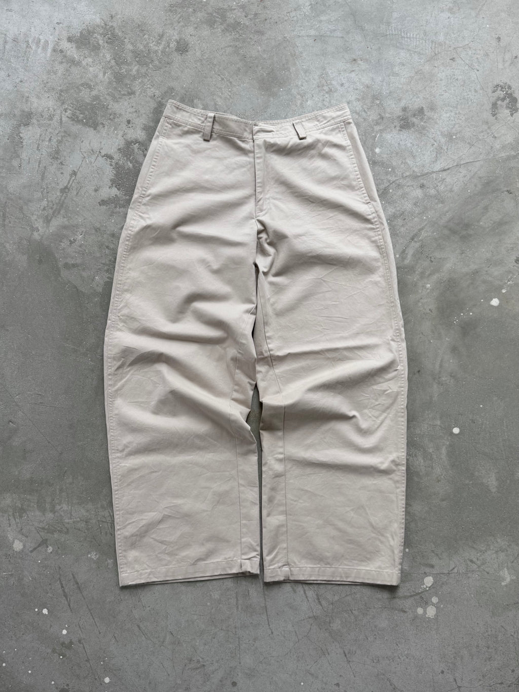 The Barrel Pant Beige