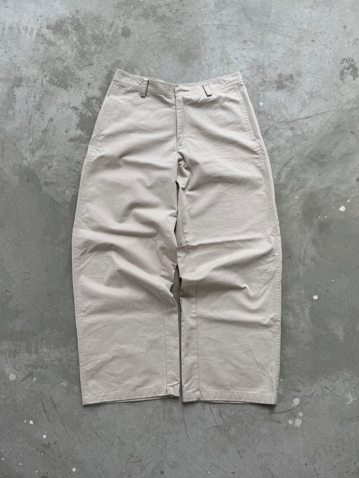 The Barrel Pant Beige