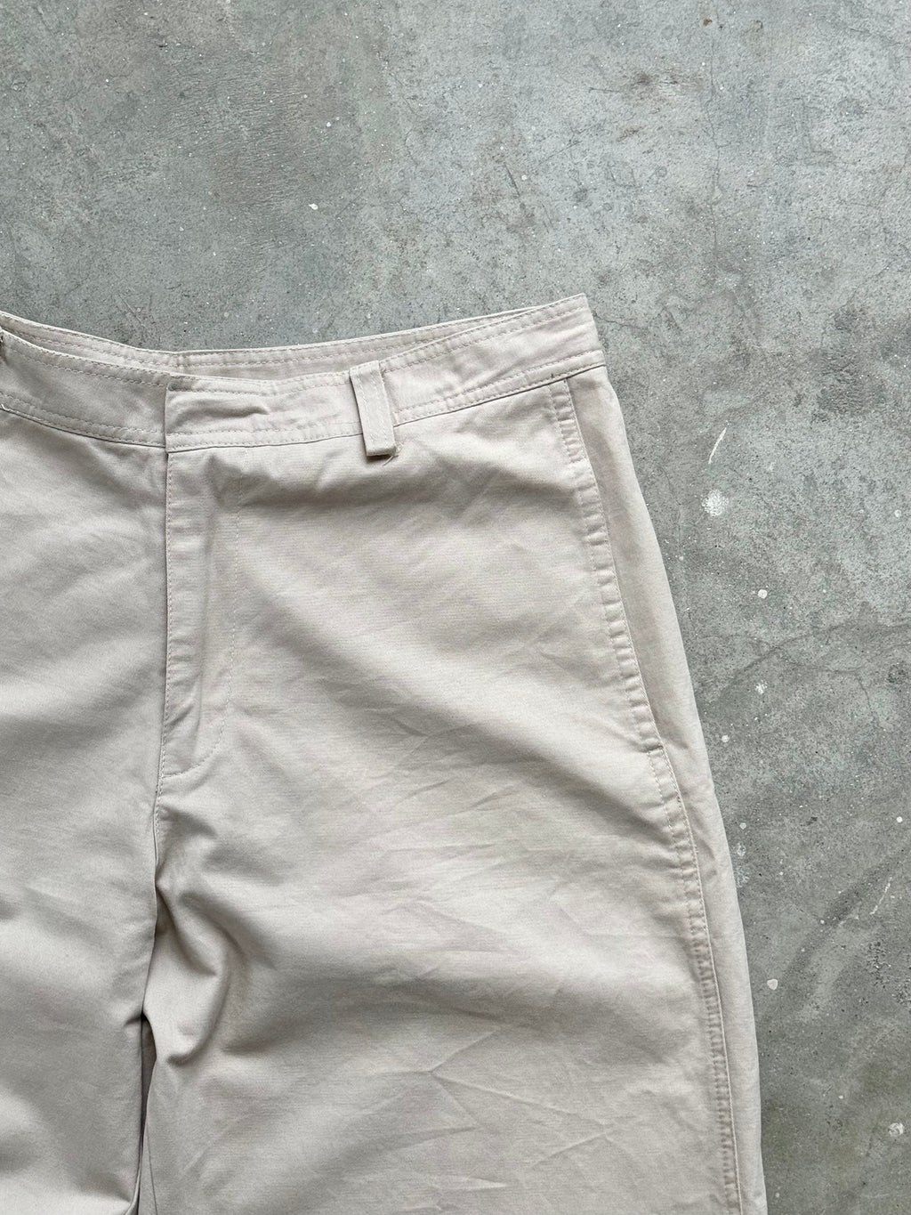The Barrel Pant Beige