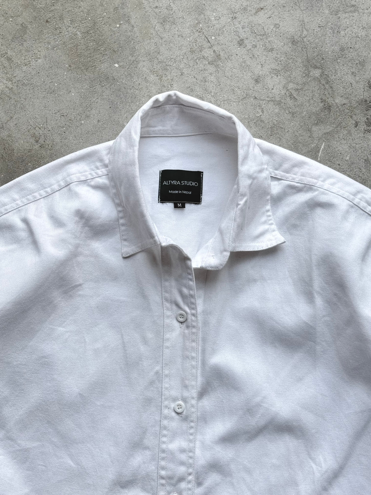 The William Shirt White