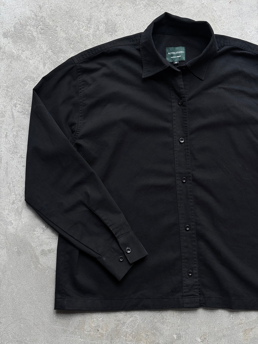 The William Shirt Black