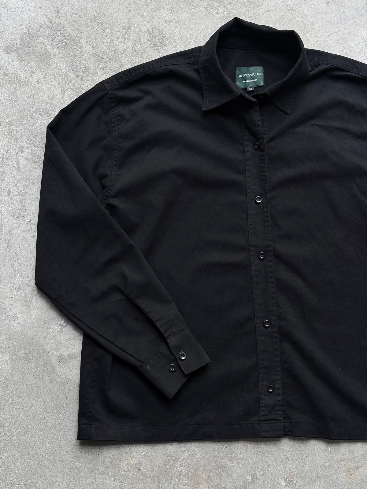 The William Shirt Black