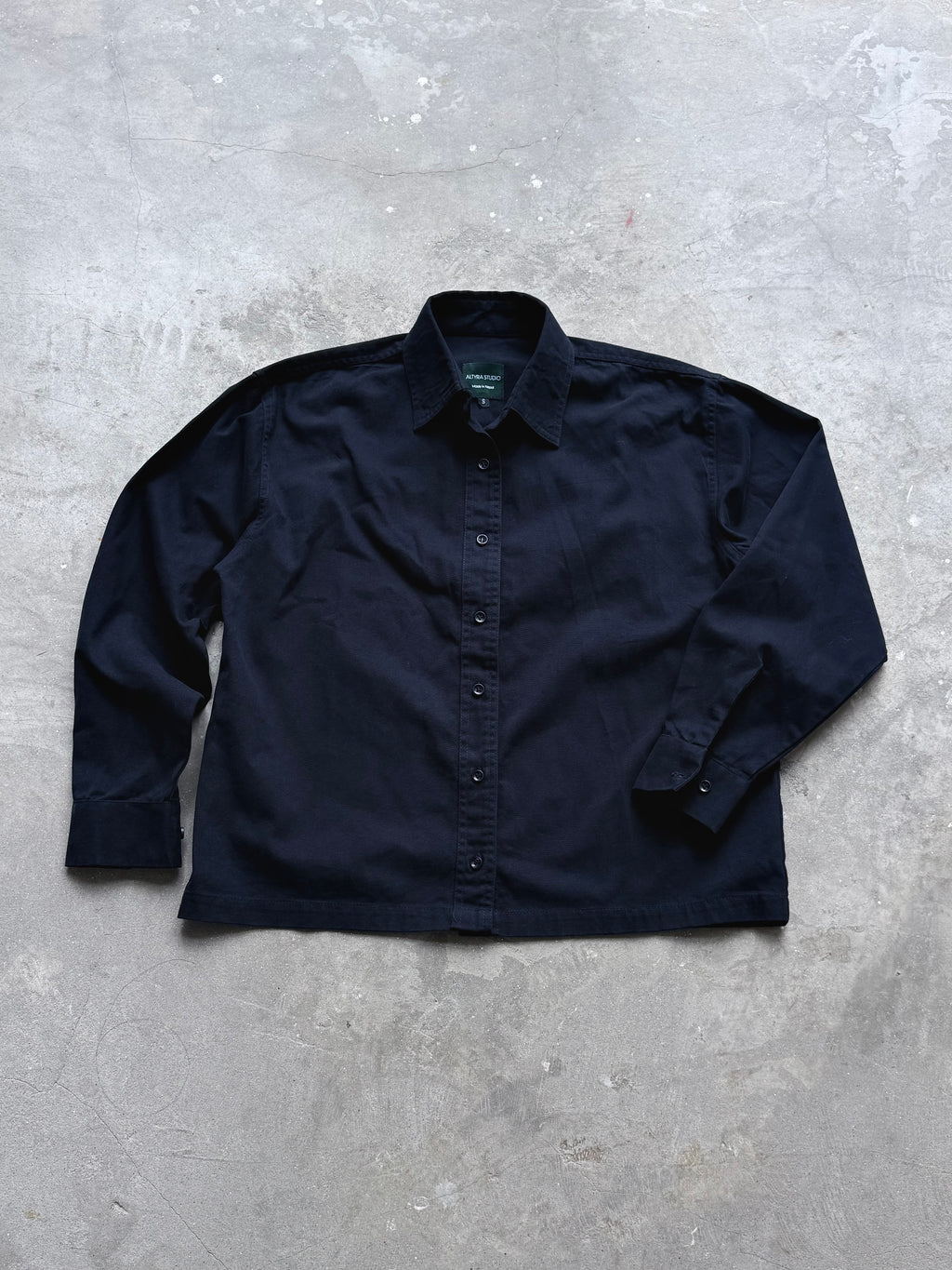 The William Shirt Navy Blue