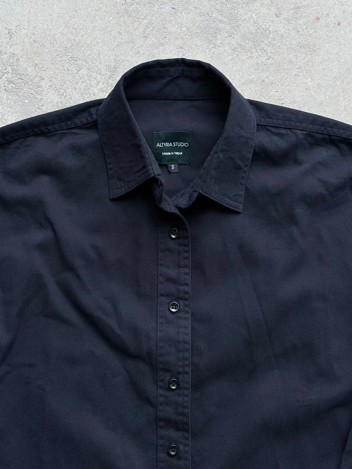 The William Shirt Navy Blue