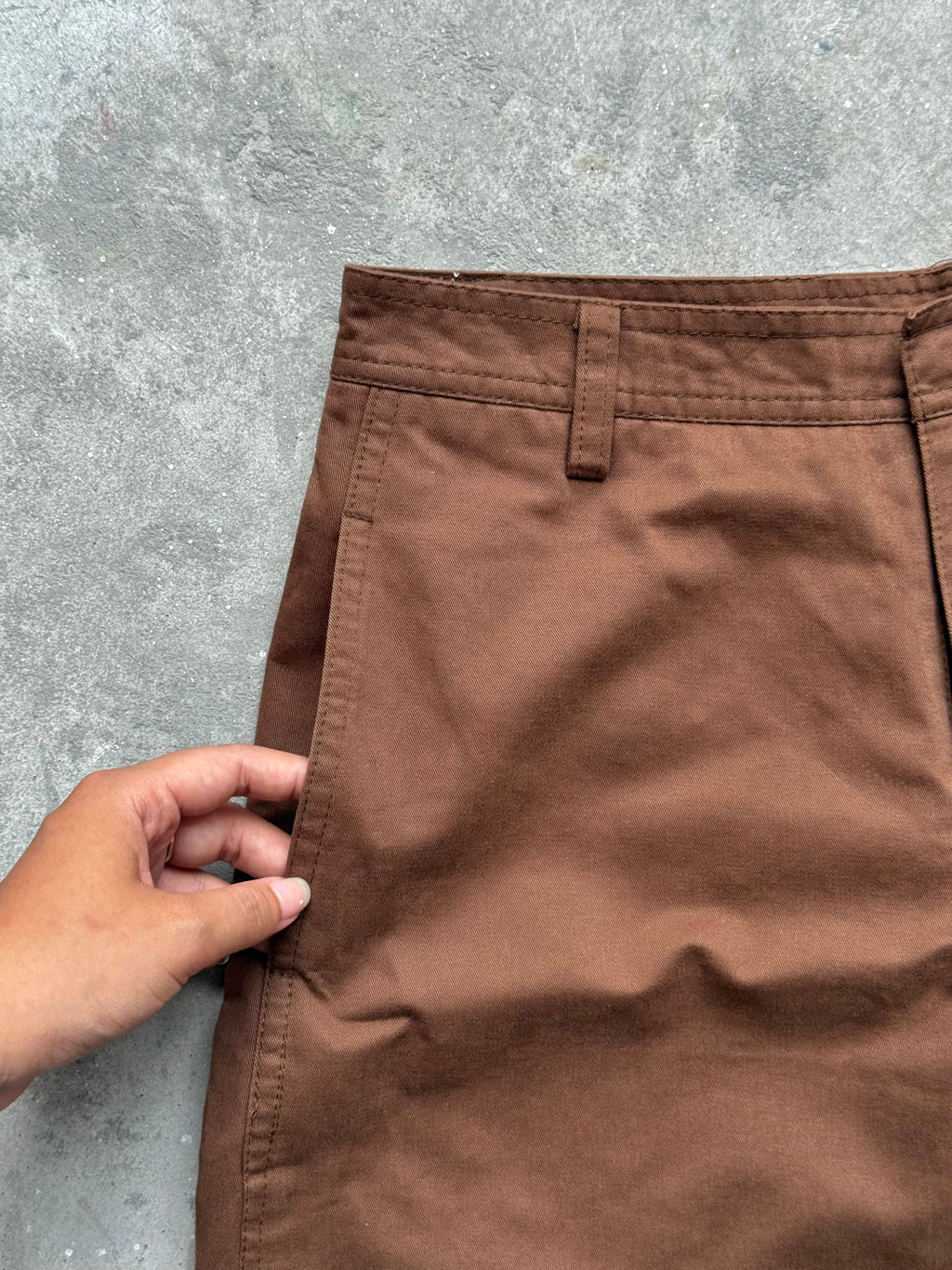 The Barrel Pant Brown