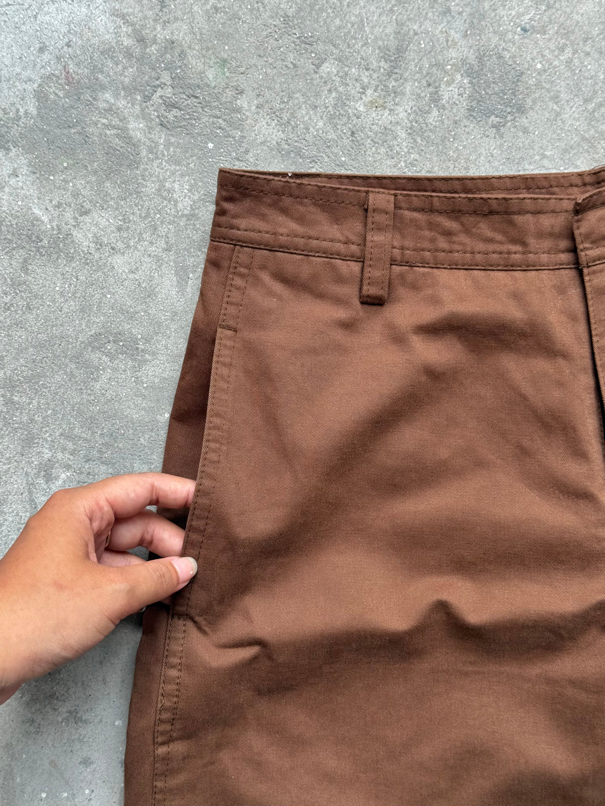 The Barrel Pant Brown