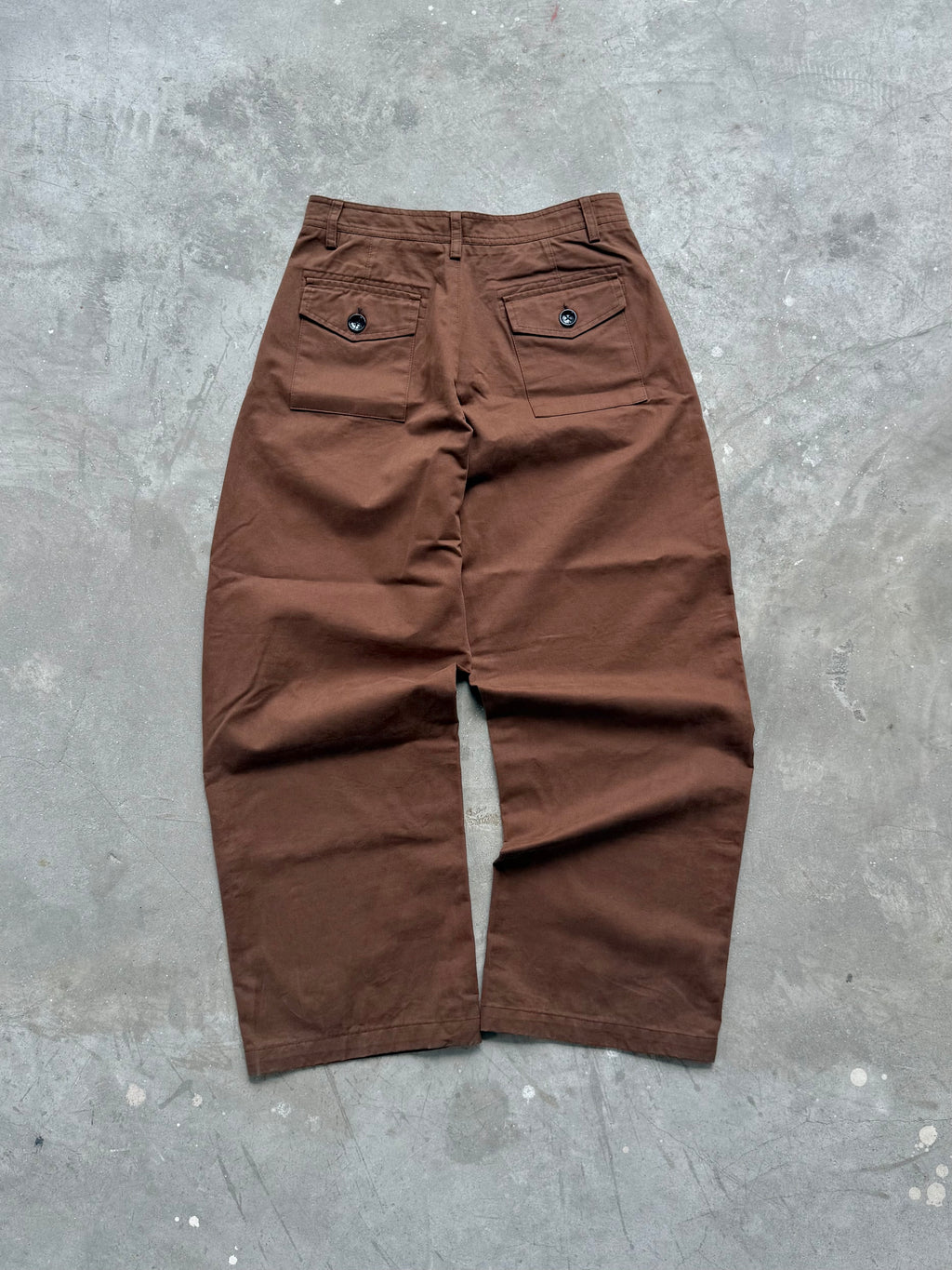 The Barrel Pant Brown