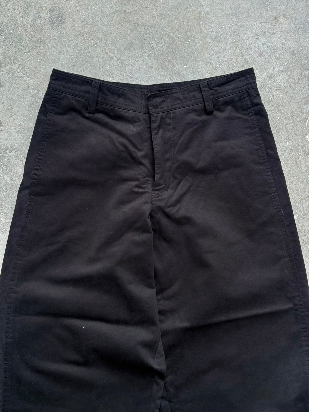 The Barrel Pant Black