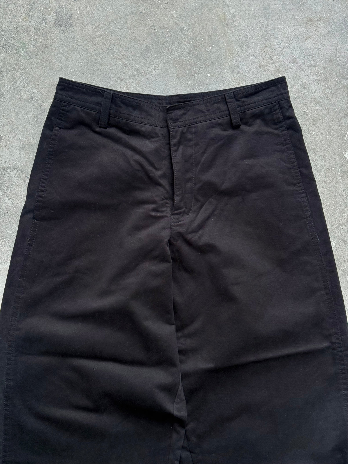 The Barrel Pant Black