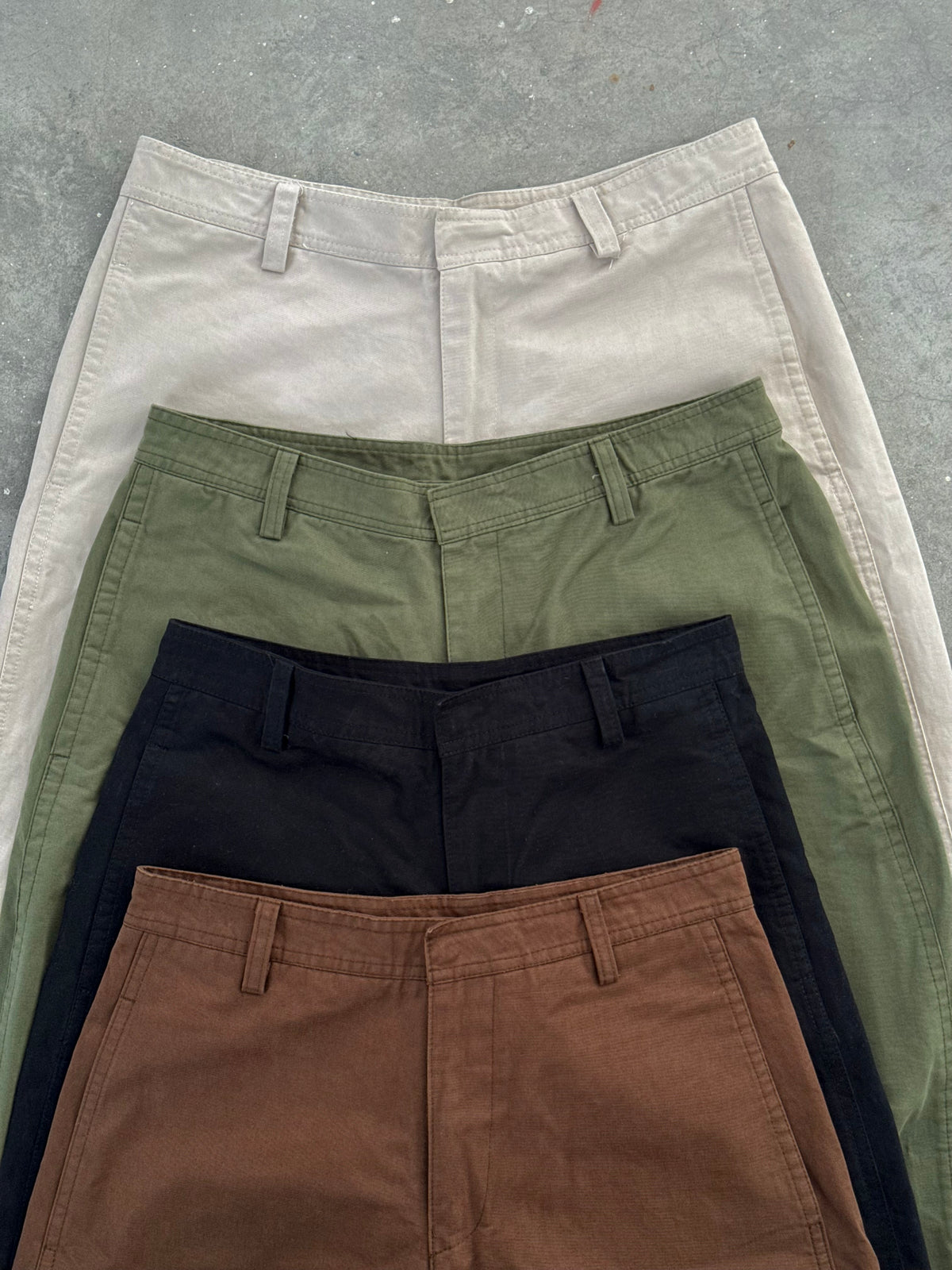 The Barrel Pant Green