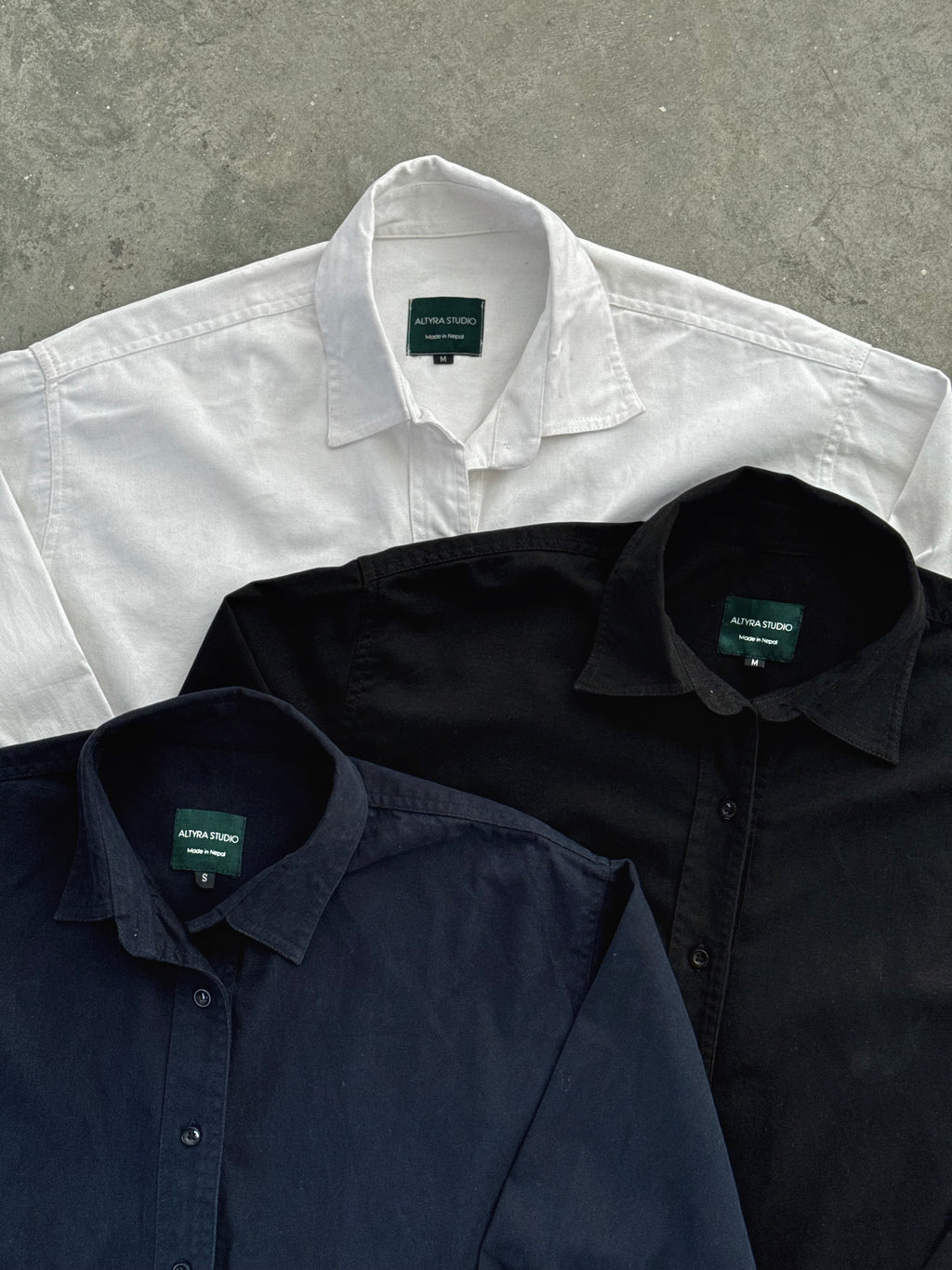The William Shirt Navy Blue