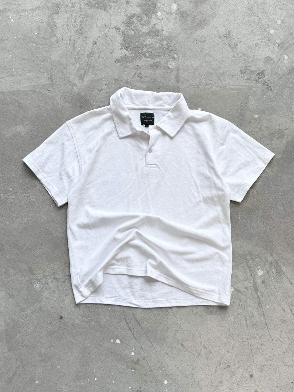 The Polo Tee White