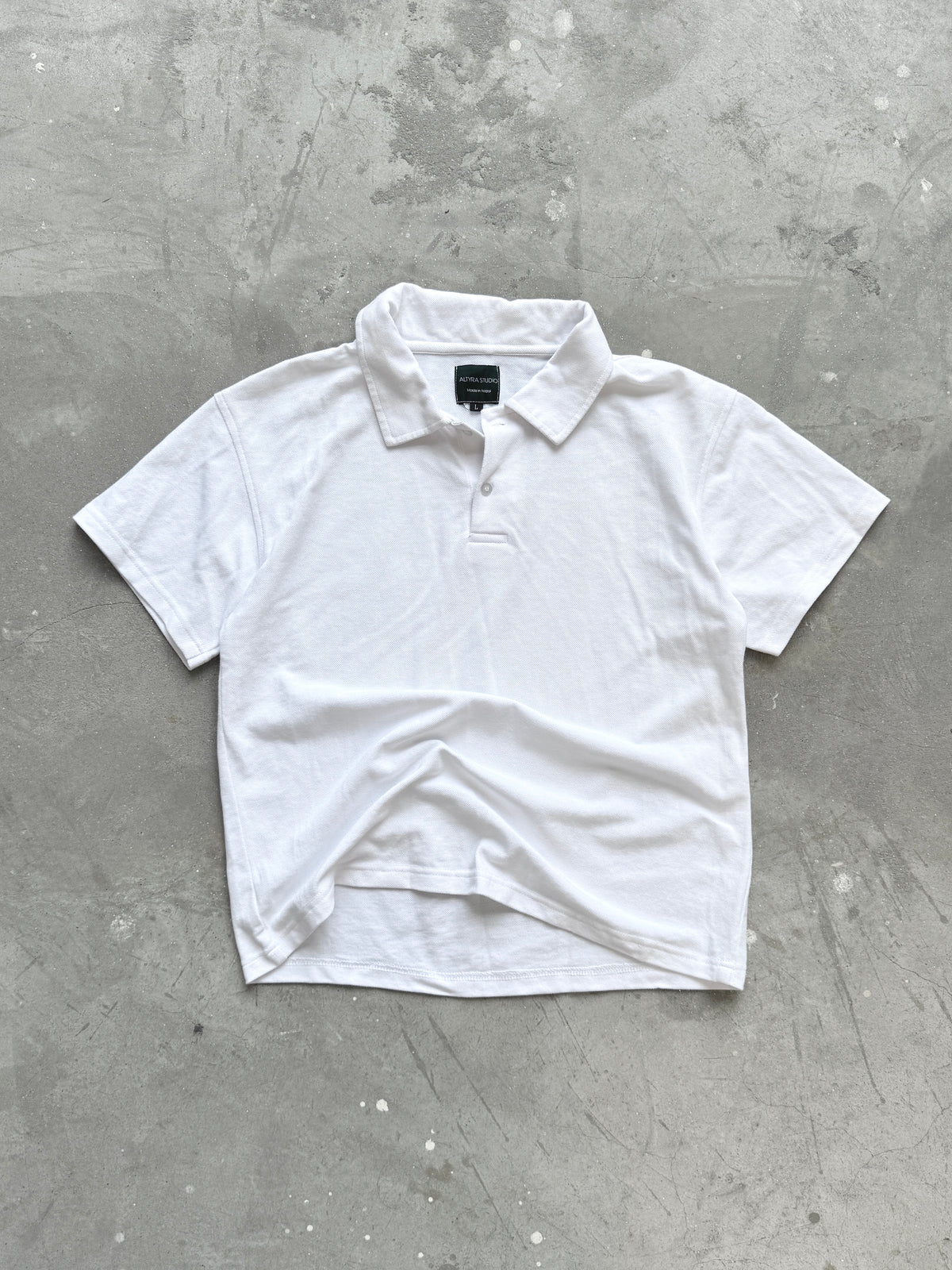 The Polo Tee White