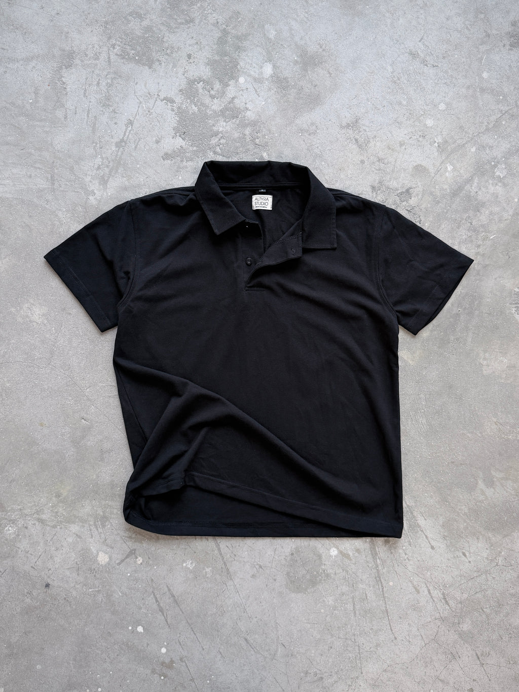 The Polo Tee Black