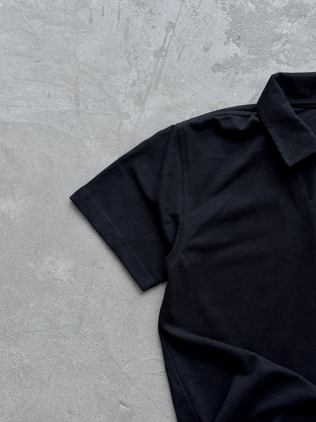 The Polo Tee Black