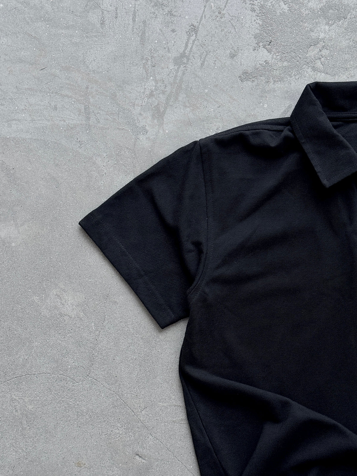 The Polo Tee Black