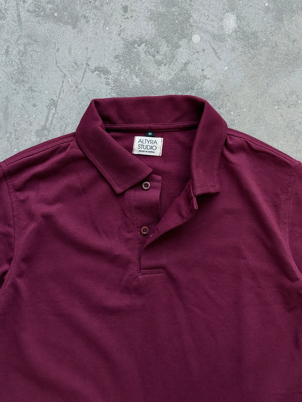 The Polo Tee Red