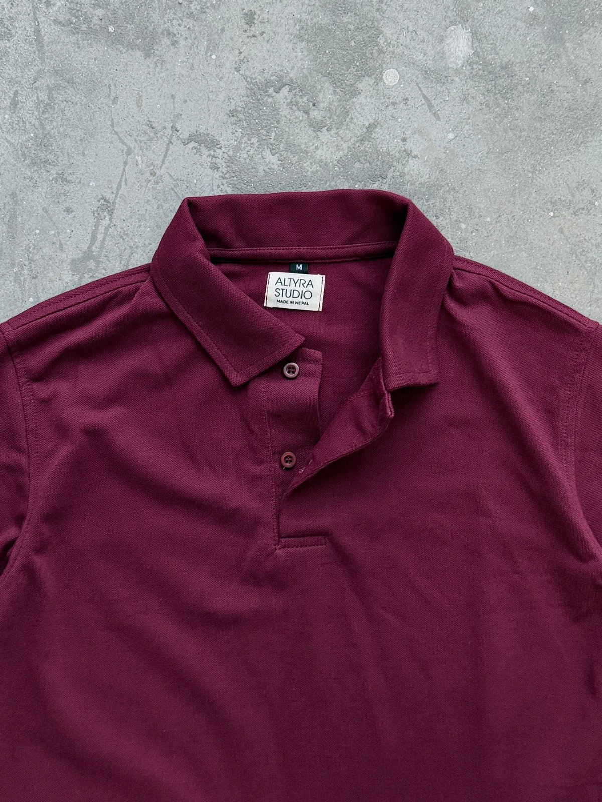 The Polo Tee Red