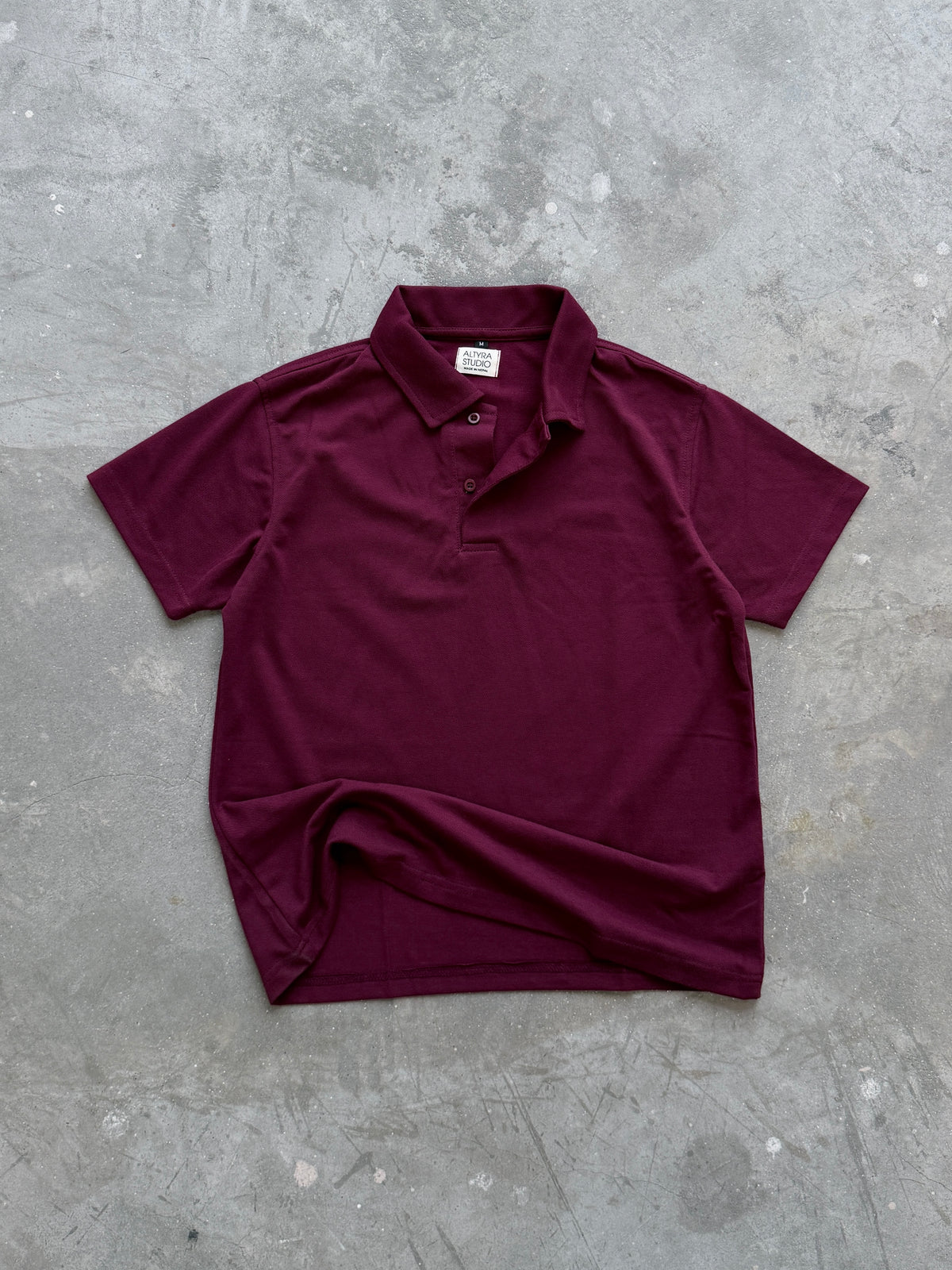 The Polo Tee Red