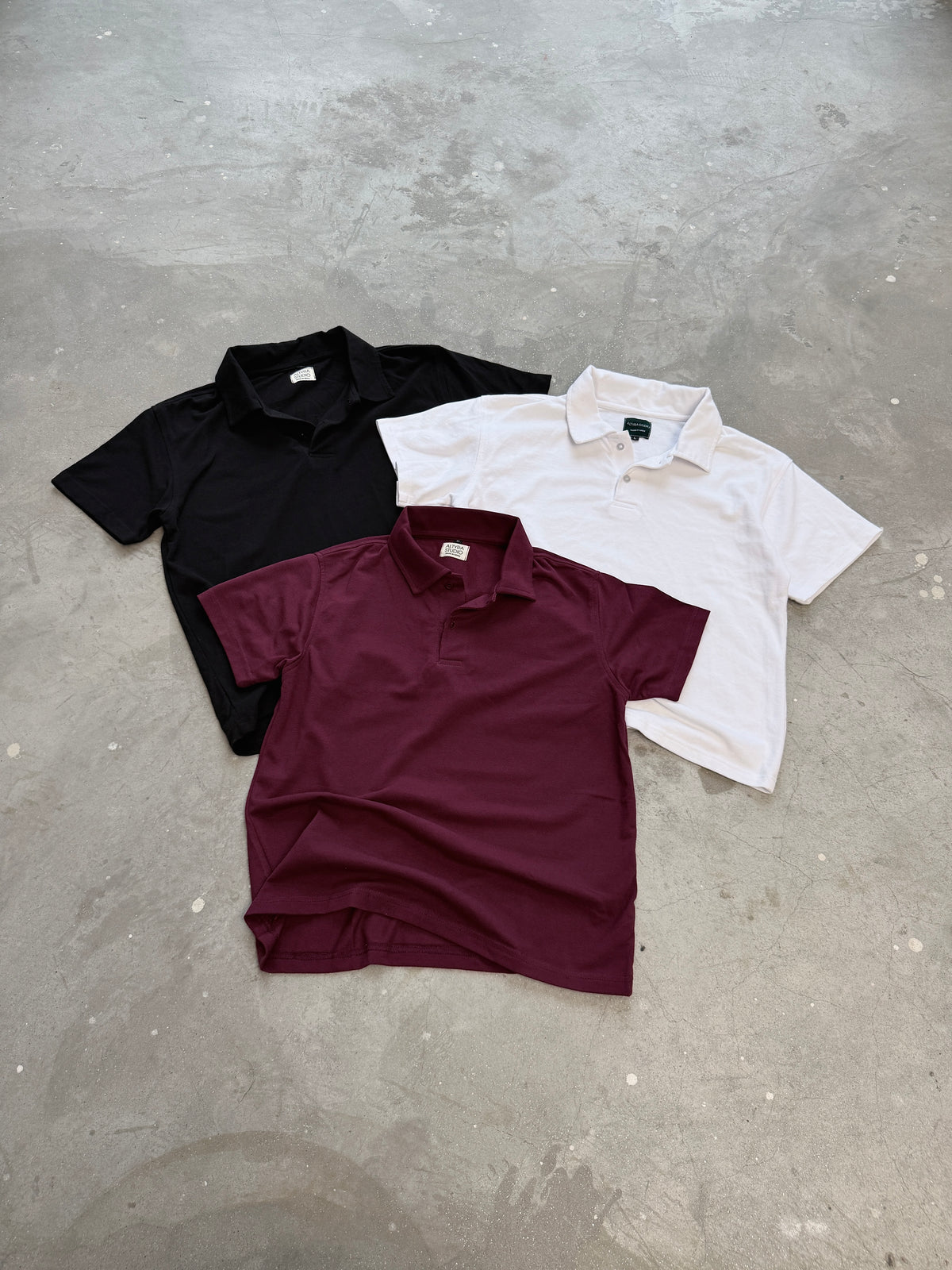 The Polo Tee Red