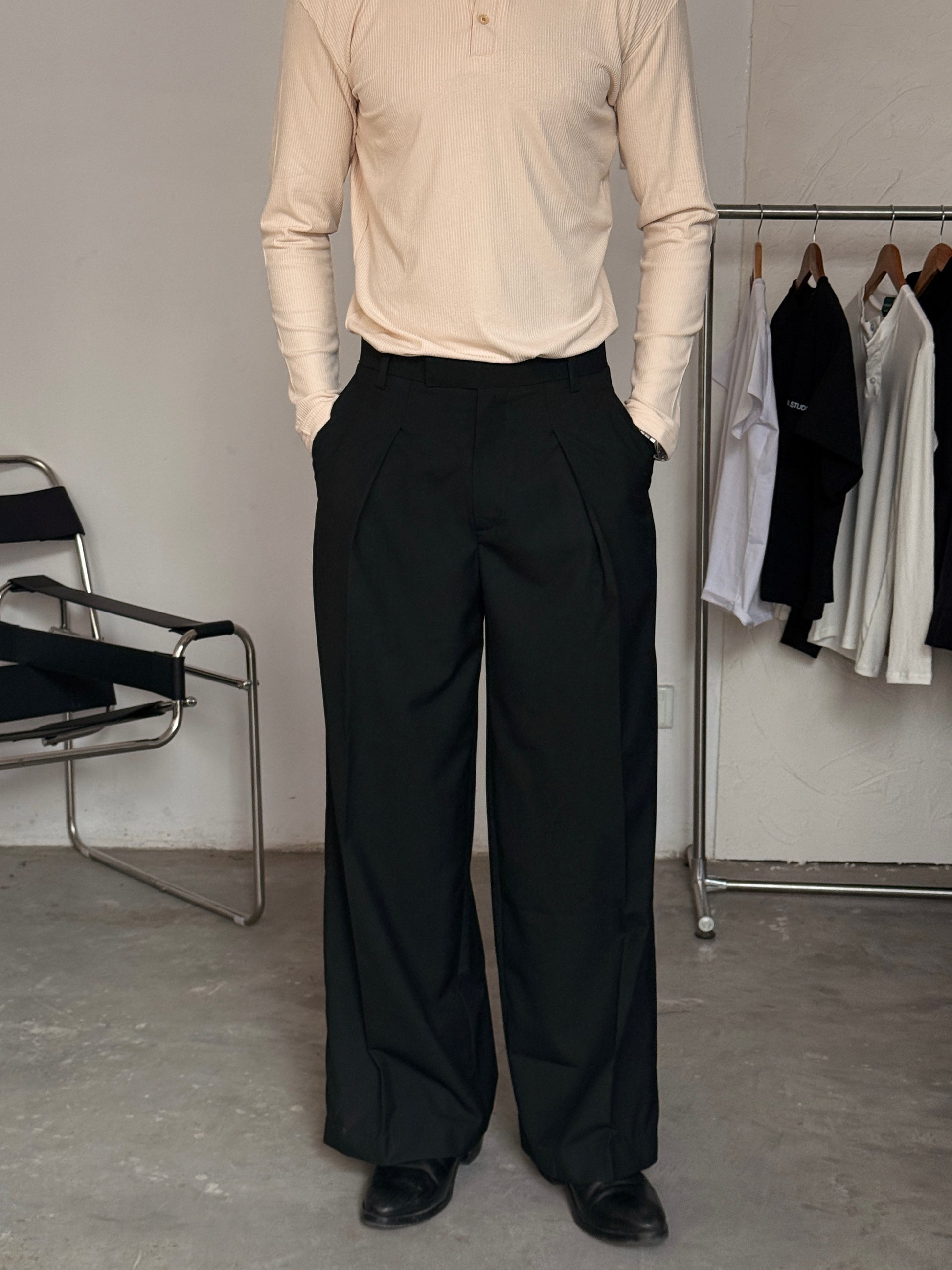 THE ELLIS PANTS(BLACK)