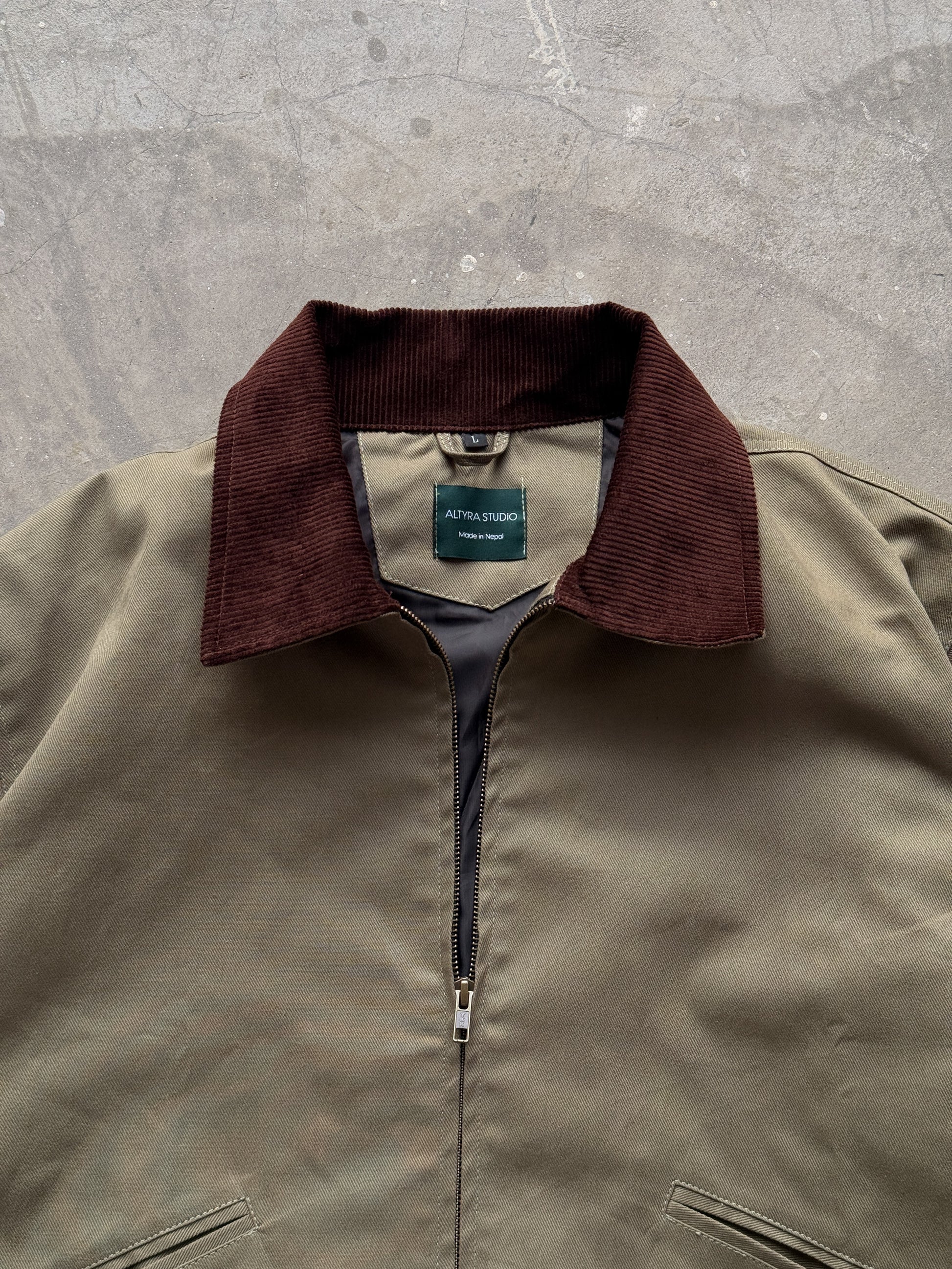 FRAMEWORK ROYAL GREEN JACKET