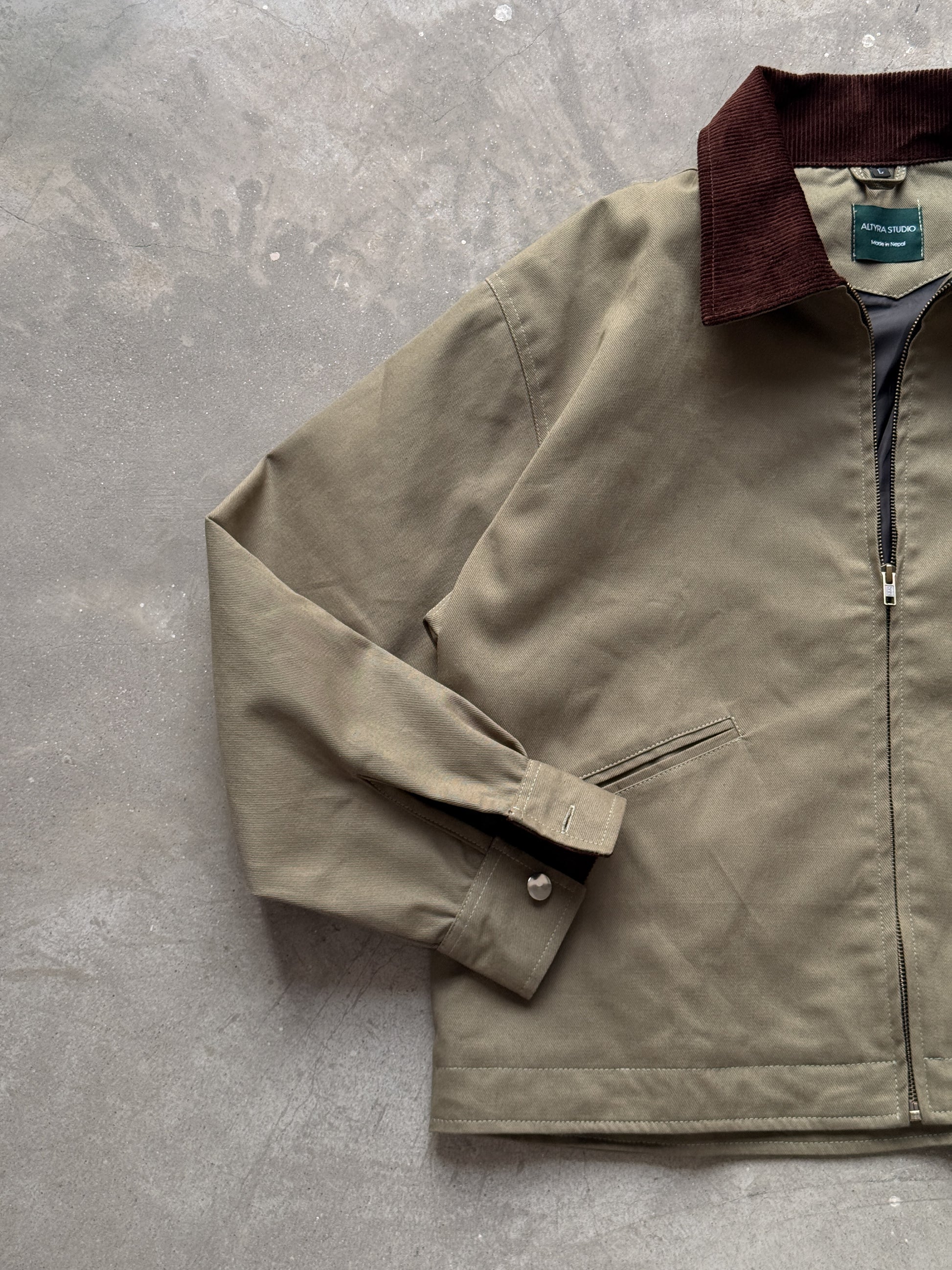 FRAMEWORK ROYAL GREEN JACKET